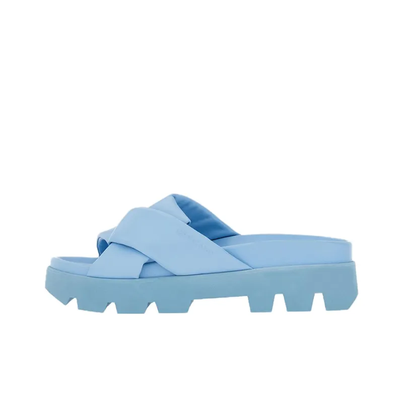 FERRAGAMO Slide Slippers Women's Blue-0