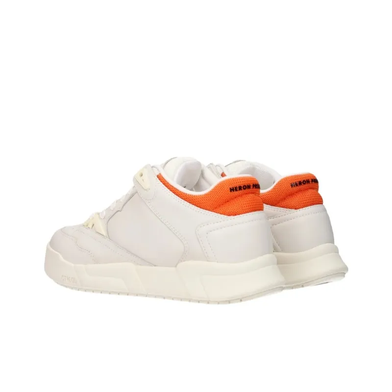 HERON PRESTON Lace-up Leather Sneakers-2