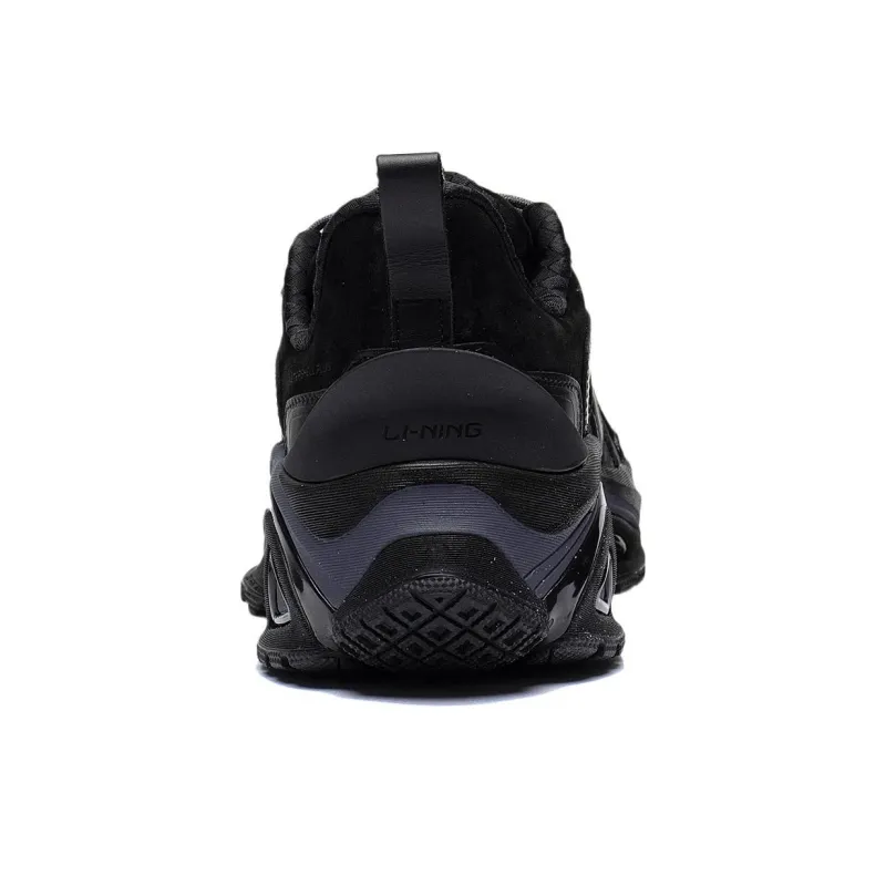 LiNing Cat Paw ACE Cushioned Anti Slip Wear Resistant And Water Resistant Low Top Sports Casual Shoes Men's Black-3