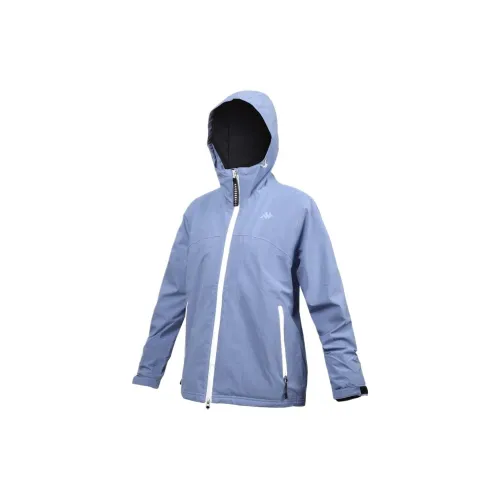 Kappa Jackets Women's Morandi Blue/White