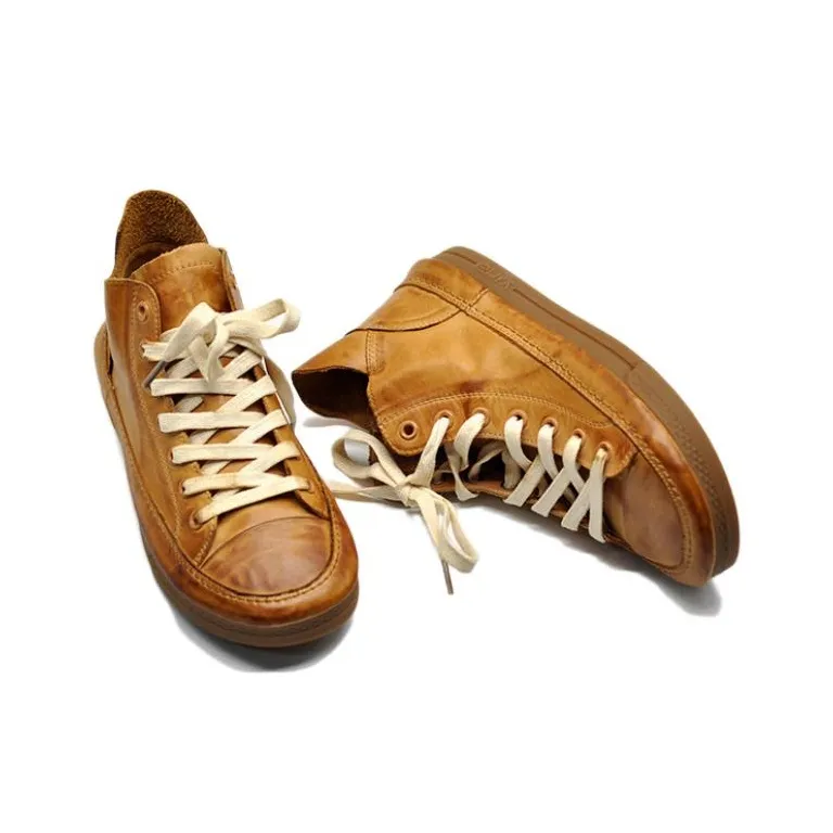 ARTMU High-Top Sports Casual Shoes Women's Black Brown-4