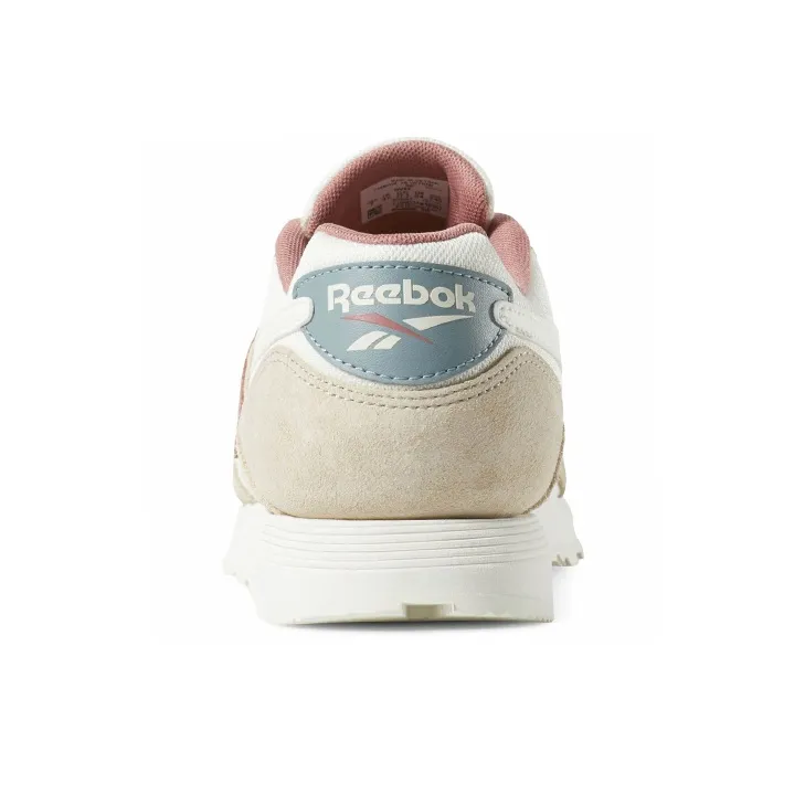 Reebok Rapide Durable Breathable Low-Top Running Shoes Women's White Brown-3