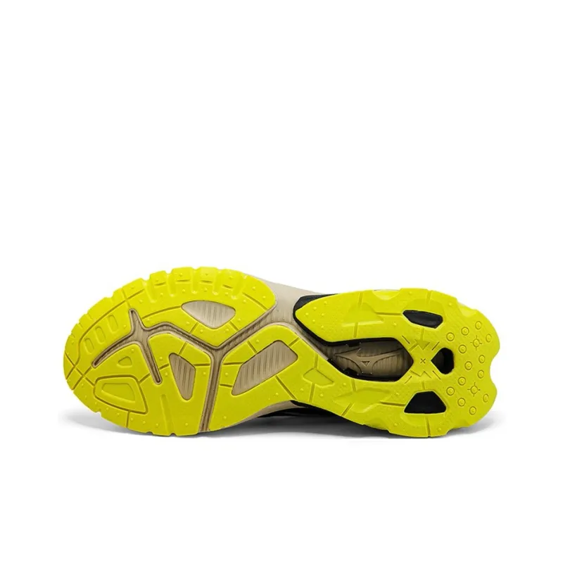 Mizuno KOI 2K Wear-resistant Non-slip And Breathable Low-Top Casual Shoes Unisex White Yellow Black-4