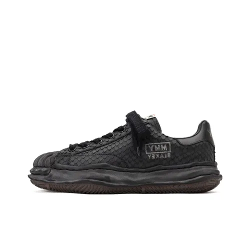 MIHARA YASUHIRO Low Top Stylish Skateboarding Shoes Unisex Black