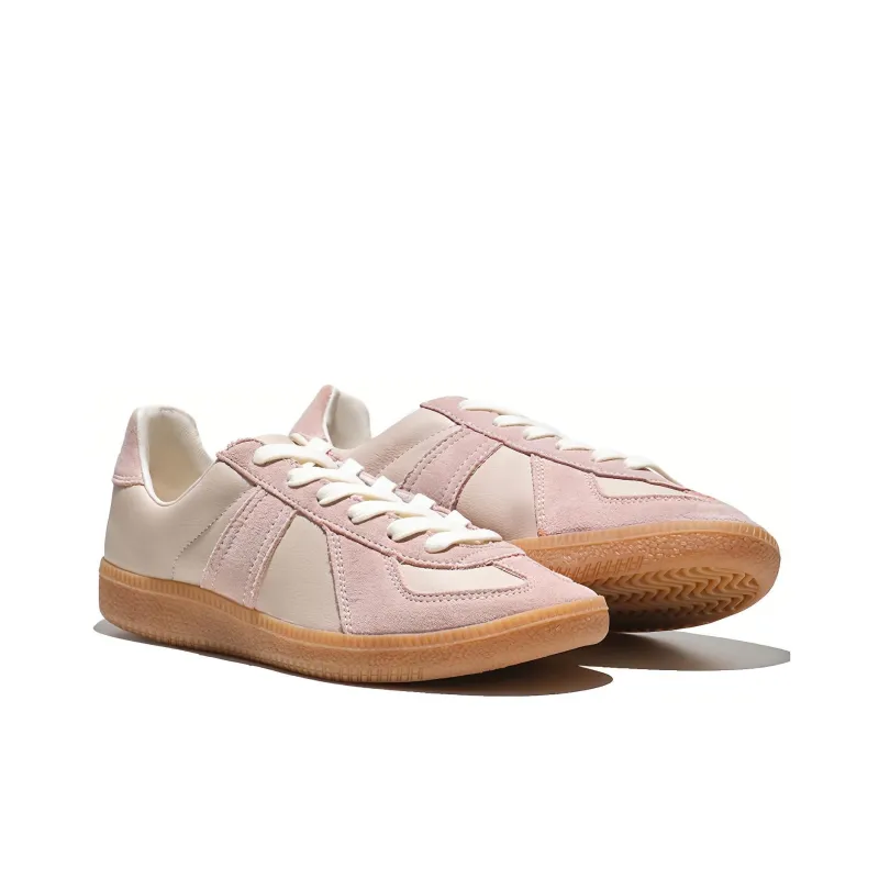 Norman Walsh GAT Collection Lightweight Low Top Casual Shoes Unisex Pink-3