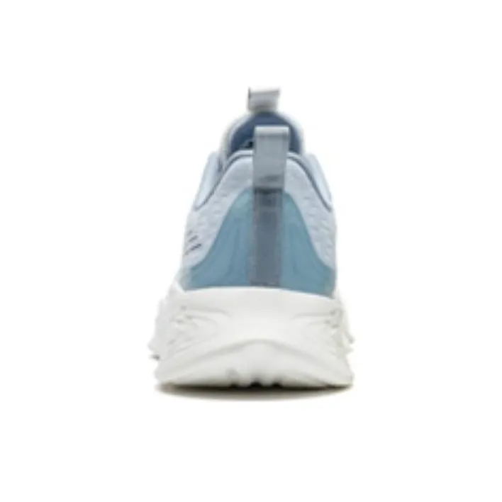 XTEP Anti-Slip Wear-Resistant Breathable Lightweight Low-Top Running Shoes Men's Light Gray Blue-2