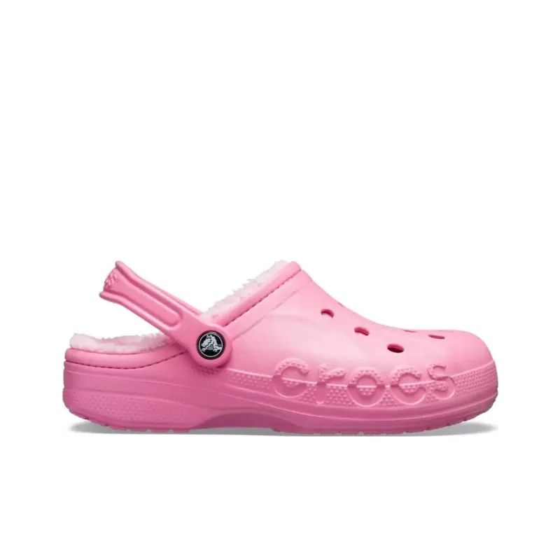 Crocs Baya Lined Clogs 'Pink'-1