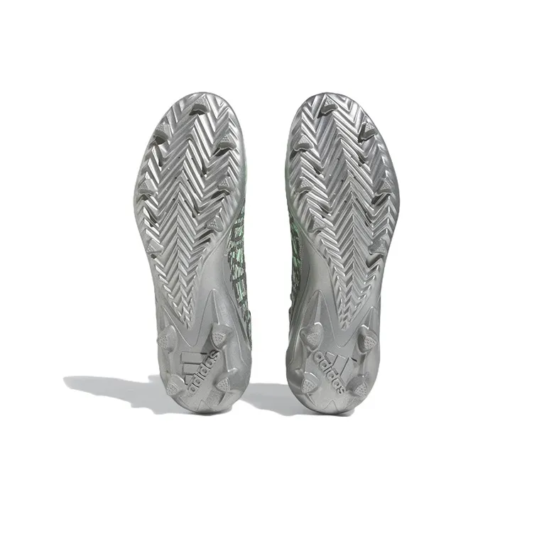 Adidas Adizero Primeknit Flash Cleats 'Grey Mint'-5