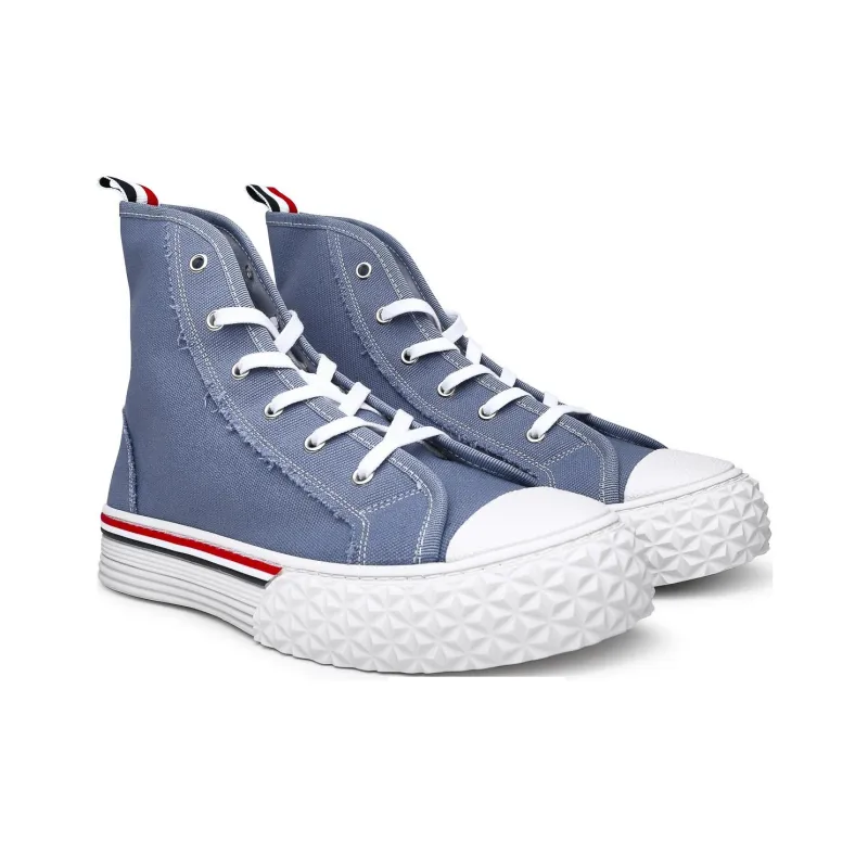 THOM BROWNE RWB Stripe Round Toe Sneakers-3