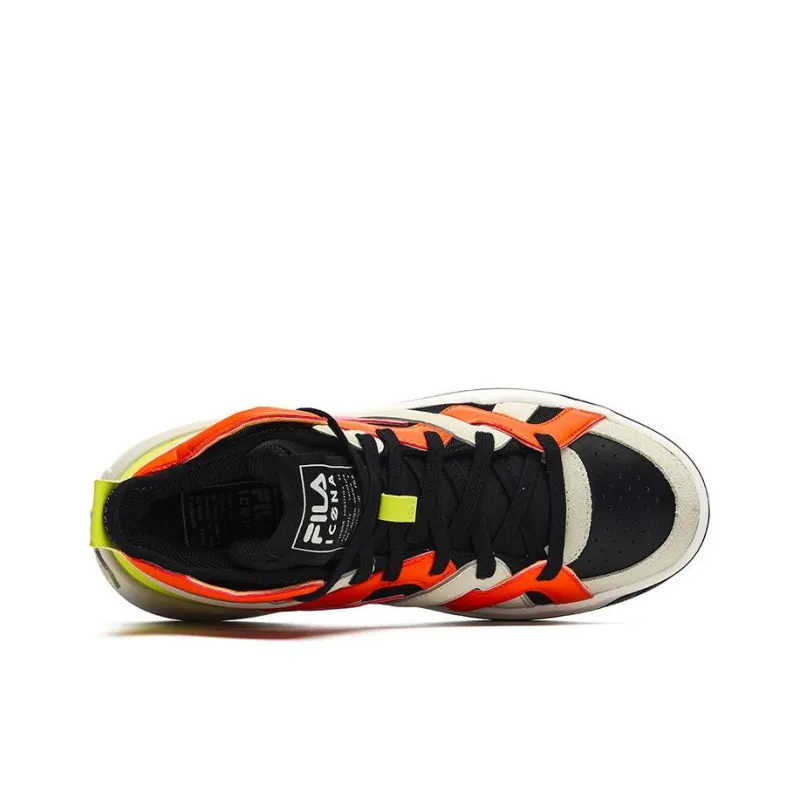 FILA Salto Fx Skate Shoes 'White Orange Black' Women's-3