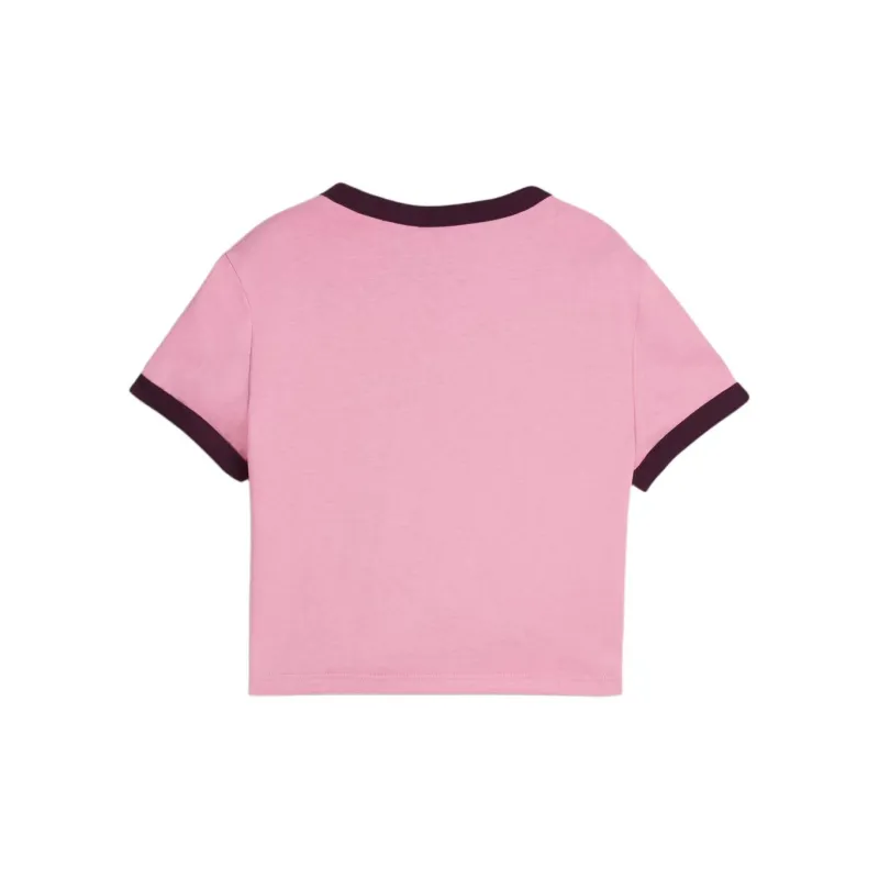 PUMA DOWNTOWN T Shirt Women's Fuchsia-1