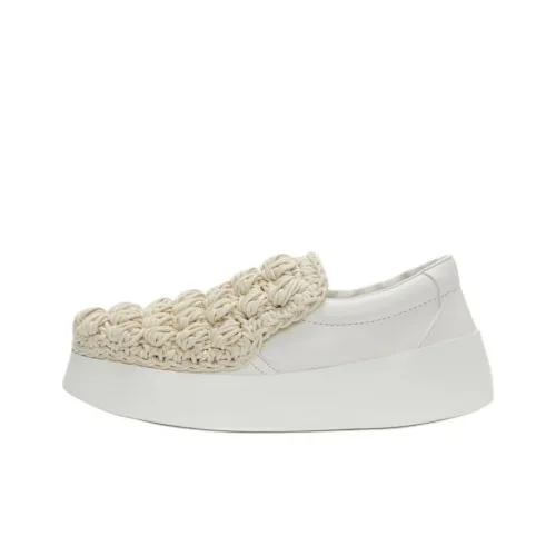 JW Anderson Popcorn Leather Loafers Women's