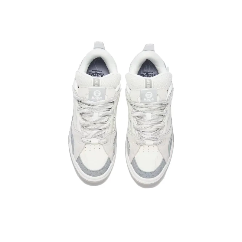 LiNing Superwave Golden X Aape 10TH Anniversary 'White Grey'-3