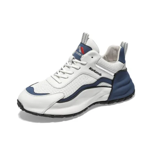 KOLUMB Casual Shoes Men Low-Top Blue/White