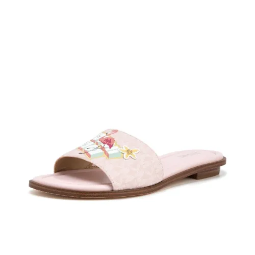 MICHAEL KORS Slide Slippers Women's Light Pink