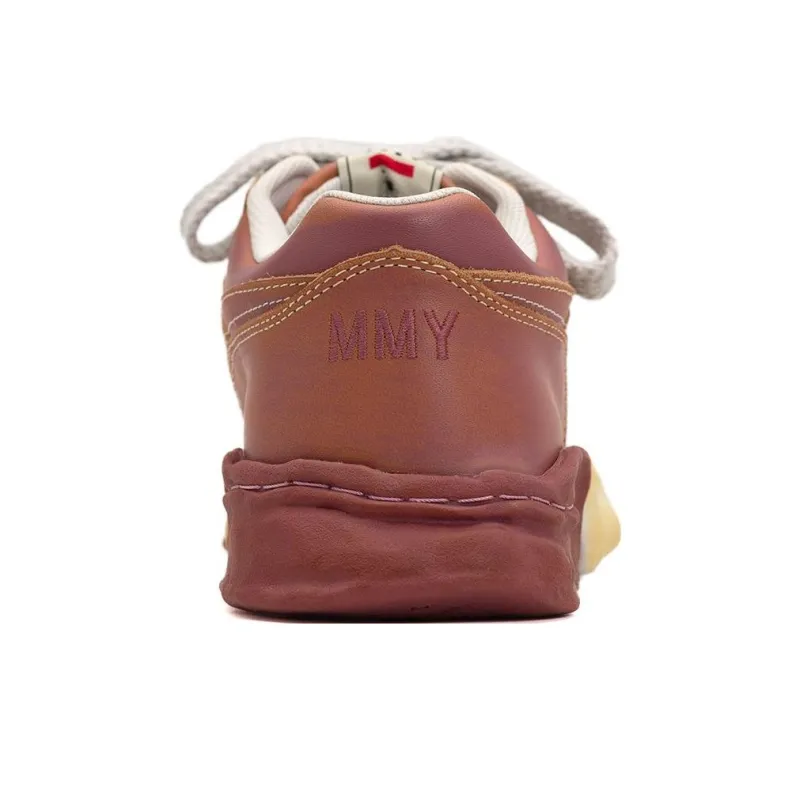 MIHARA YASUHIRO Parker Faded effect Leather Sneakers-11
