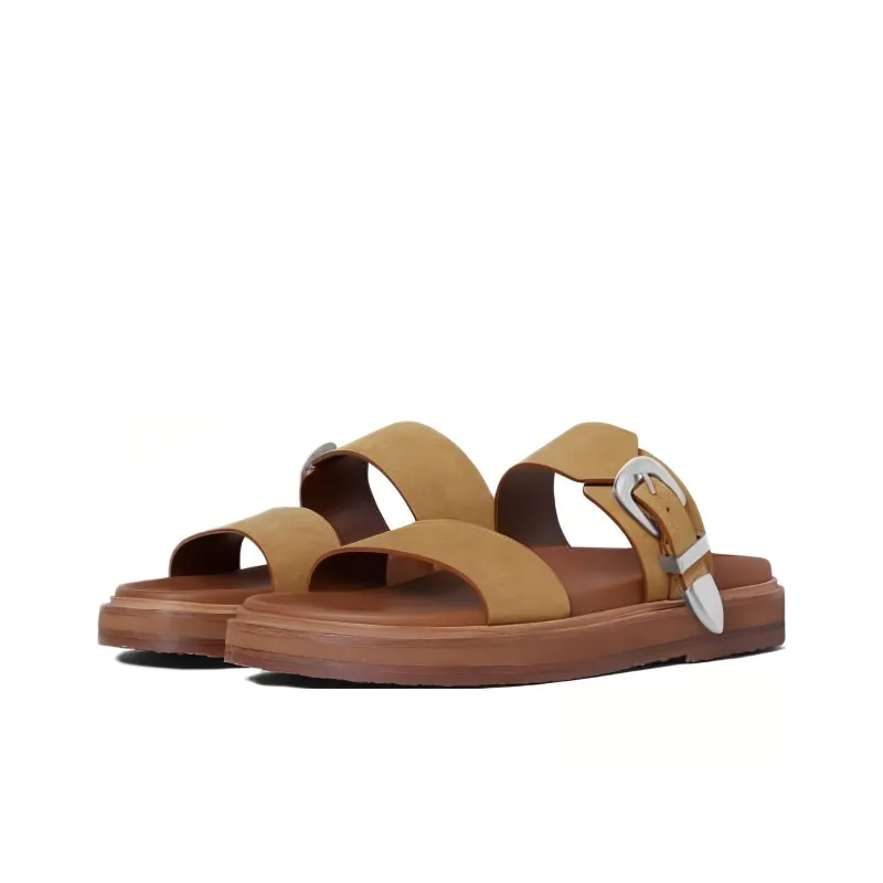 CELINE Stylish Sandals Men's Brown-2