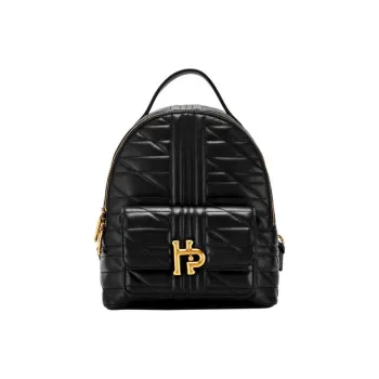 Hush Puppies Synthetic Leather Backpack Women's Black