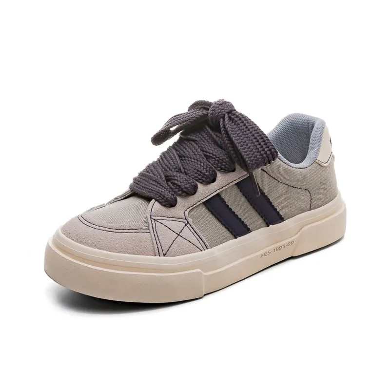 YOBN SMILE Anti-Slip Wear-Resistant Low-Top Skateboard Shoes Women's-4