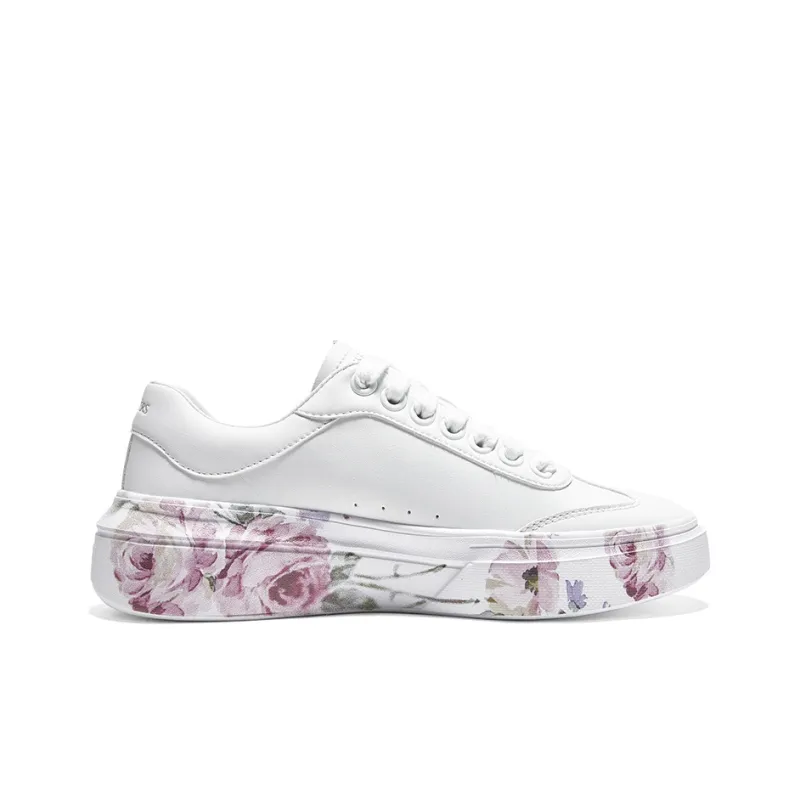Skechers Cordova Classic Painted Florals 'White' Women's-1
