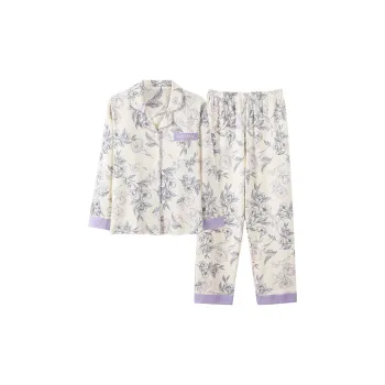 Sleeping Beauty Pajama Set Women's Purple