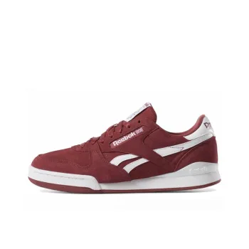 Reebok Phase 1 Pro Low-Top Skateboard Shoes Men's Burgundy