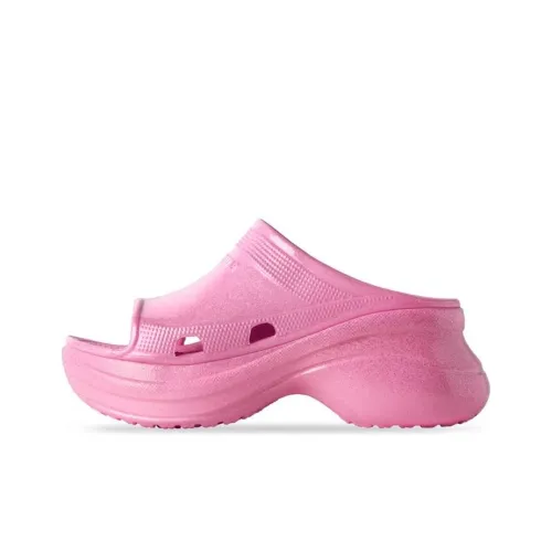 Balenciaga X Crocs Pool Platform Sandals