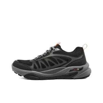 Skechers Arch Fit Anti Slip Wear Resistant Low Top Casual Shoes Men's Black