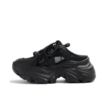 STEVE MADDEN Chunky Sneakers Women's Low Top Black/White