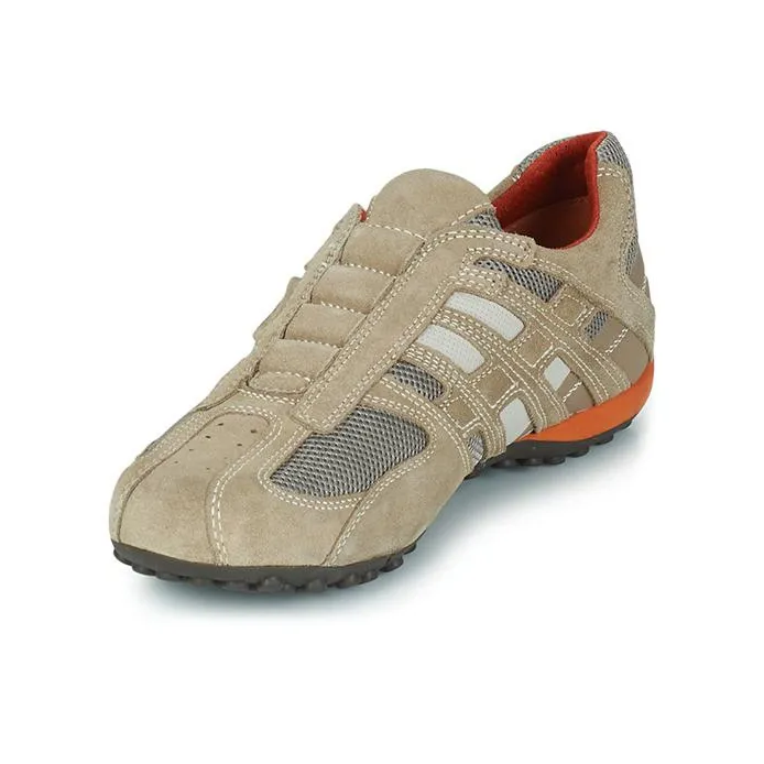 GEOX Low Top Casual Shoes Men's Beige-2