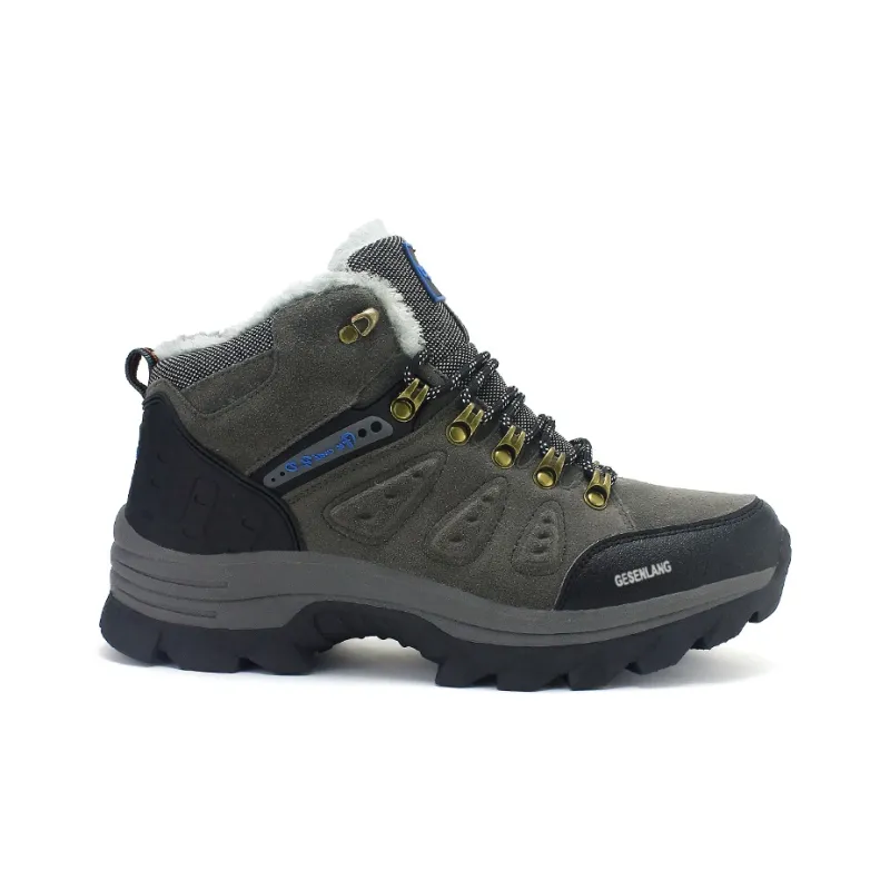 GESENLANG High Top Outdoor Shoes Men's Gray-1