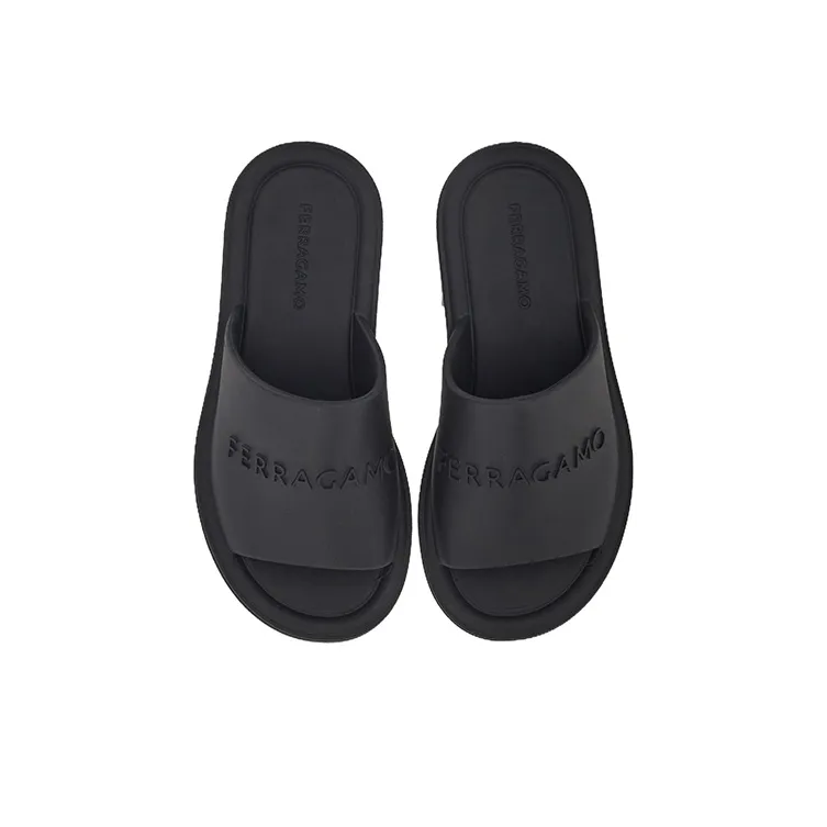 FERRAGAMO Logo-embossed Sandals-2