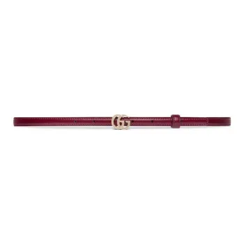GUCCI Gg Leather Belt