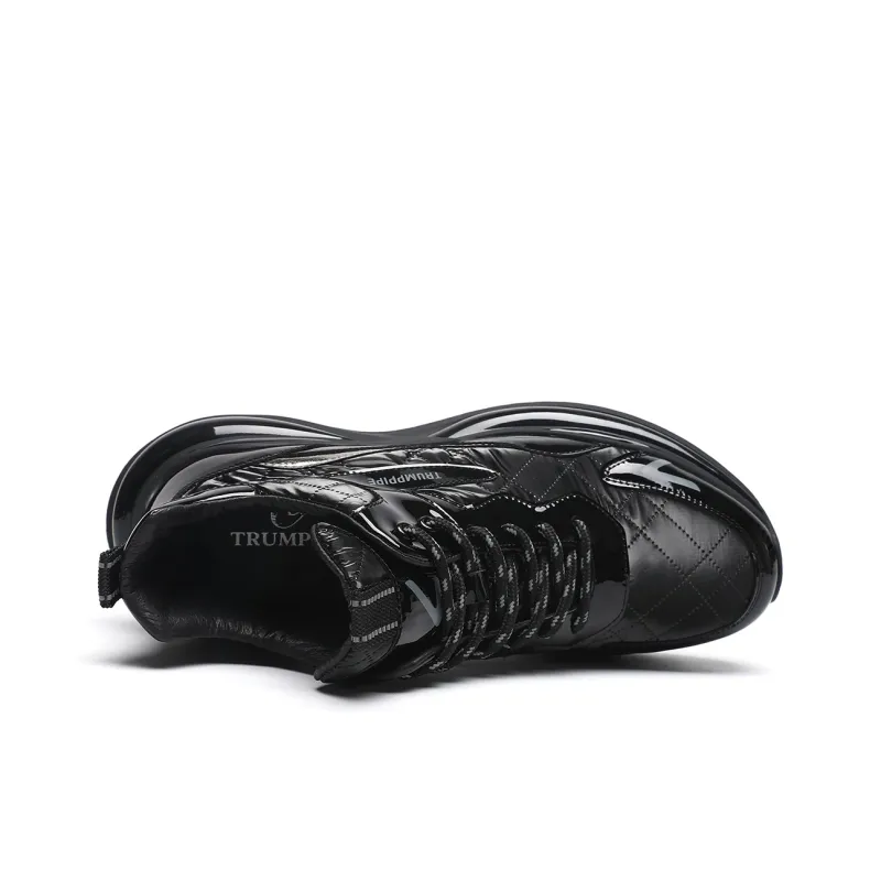 TRUMPPIPE Low-Top Casual Shoes Men's Black-3