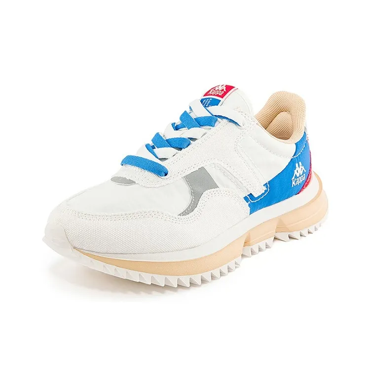 Kappa Low Top Running Shoes Unisex White Blue-5