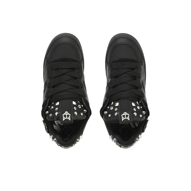 Naked Wolfe Hero Stylish Skateboarding Shoes Women's Black-2