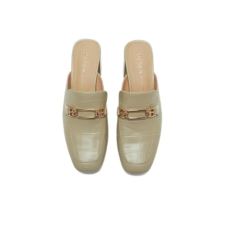 PT'SON Closed Toe Slippers 6.5cm Women's-3