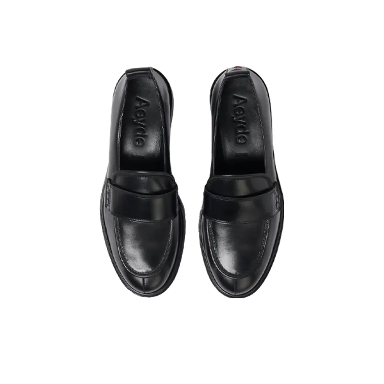 Aeyde Ruth 40mm Leather Loafers-3