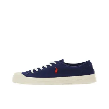 Polo Ralph Lauren Essence Low-Top Stylish Skateboarding Shoes Men's Blue White