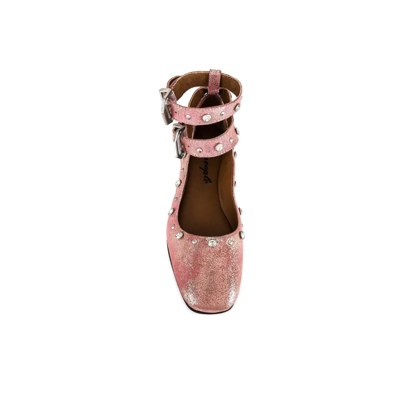 FREE PEOPLE Casual Single Shoes Women's Pink-2