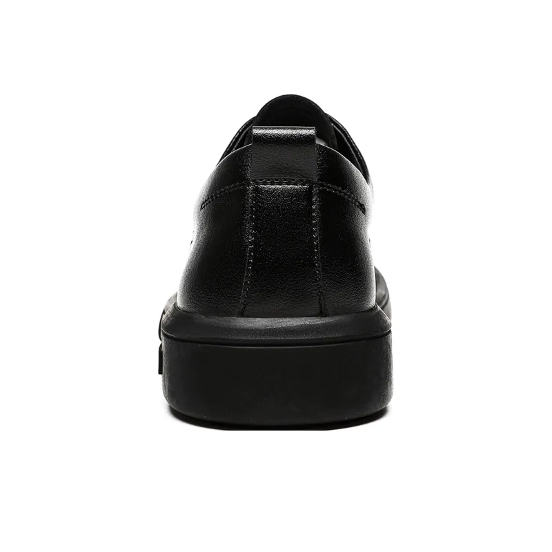 CHINT Dress Shoes Men Low Top Black-2
