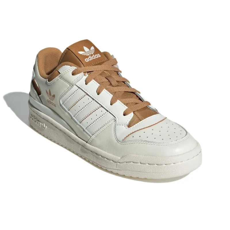 Adidas Originals FORUM Low Top Skateboard Shoes Unisex White-2