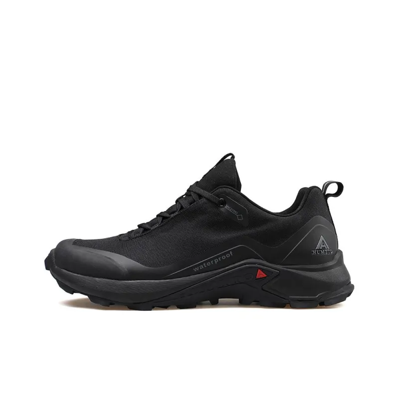 HUMTTO Shock Absorbers With Slip Resistant And Abrasion Resistant Properties Low Top Outdoor Shoes Men's Black-0