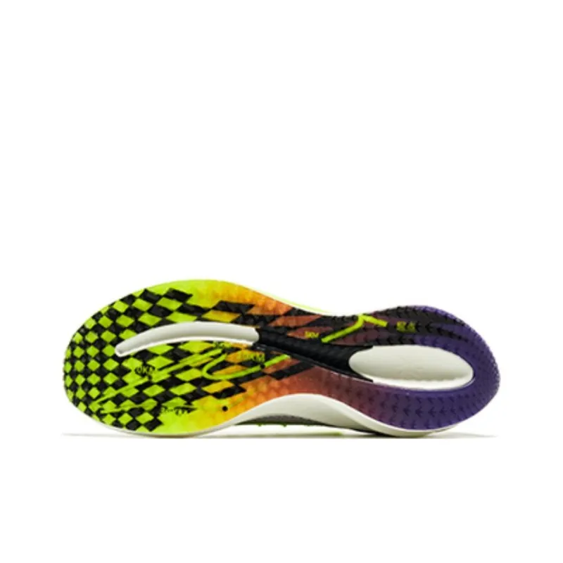 Erke Cushioning Anti Slip And Wear Resistant Rebound Low Top Casual Running Shoes Men's Lime Green-4