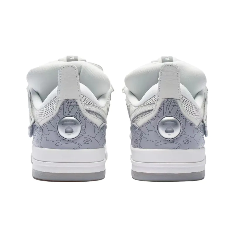 LiNing Superwave Golden X Aape 10TH Anniversary 'White Grey'-4
