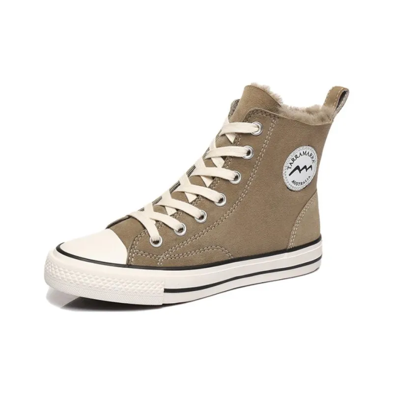 TARRAMARRA Anti-Slip Wear-Resistant High-Top Skateboard Shoes Women's-13
