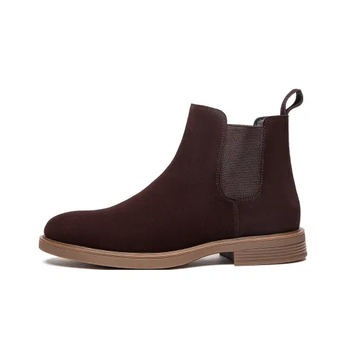 15 MINS Chelsea Boots Men Brown