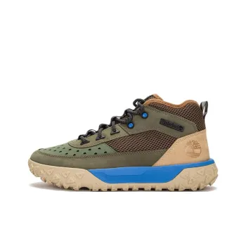 Timberland Greenstride Motion 6 Mid Lace Up Hiking Boots 'Deep Lichen Green'