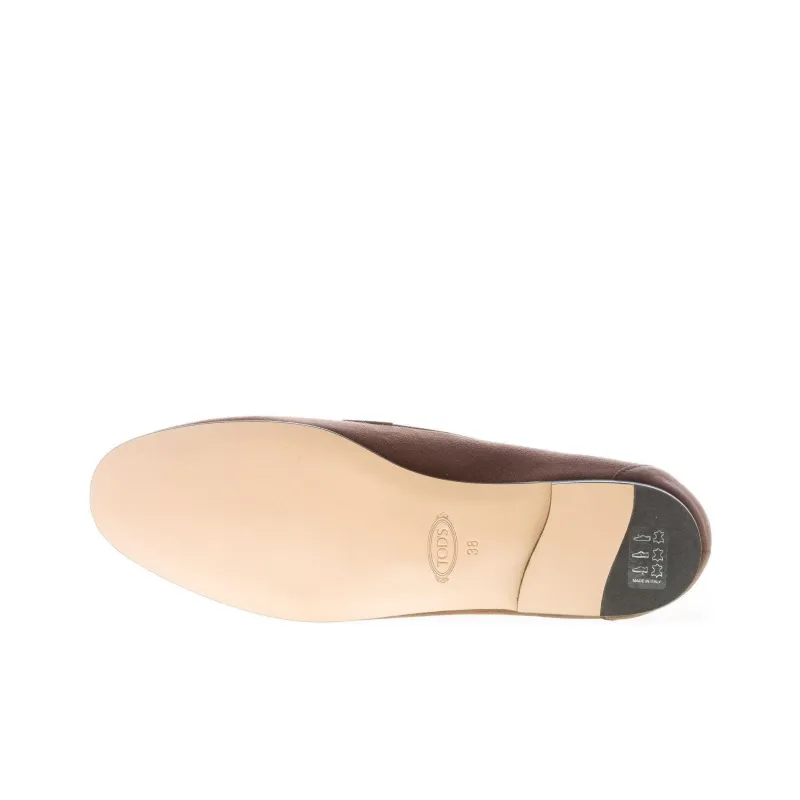 TOD'S Kate Buckle Detail Loafers-4