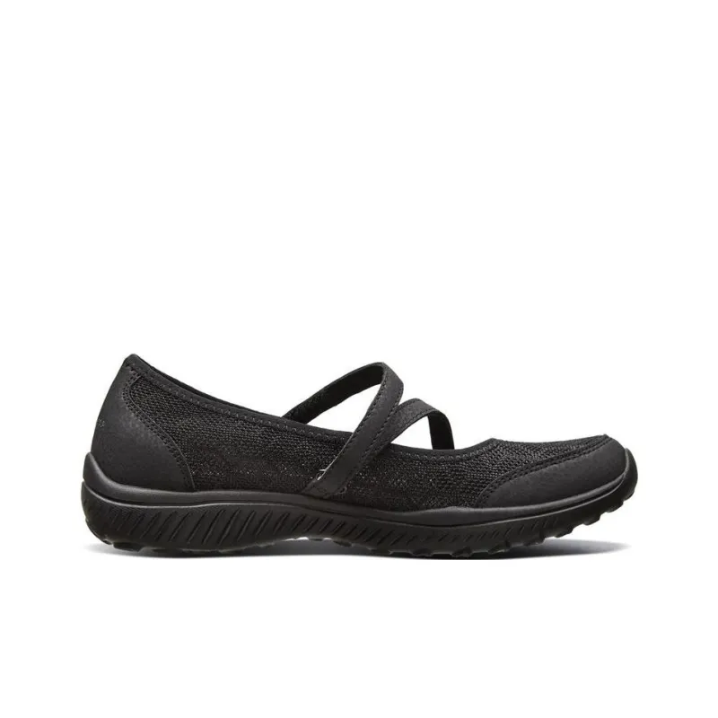 Skechers Be Light Wear Resistant Breathable Slip Resistant Lightweight Low Top Sports Casual Shoes Women's Black-1